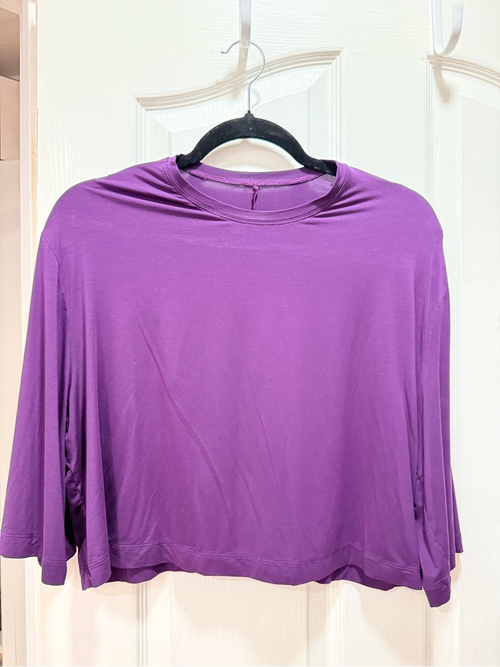 lululemon athletica Purple Long-Sleeve Relaxed Crew Top